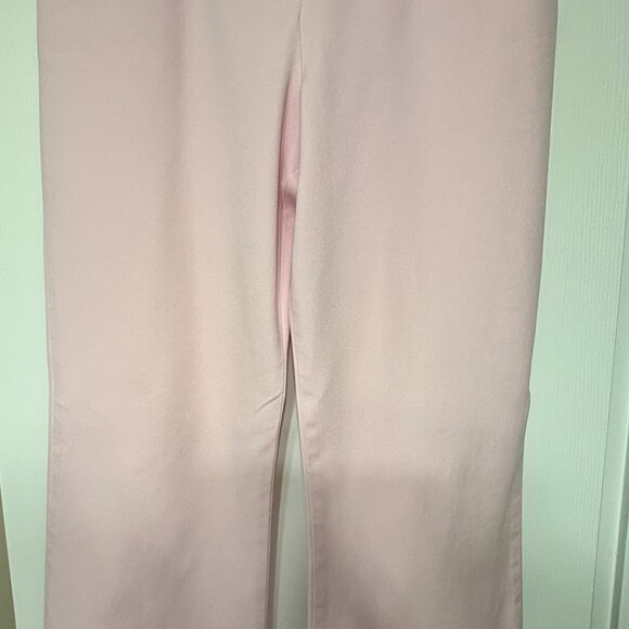 St John Sport by Marie Gray Pink Cotton Denim Jeans Size 8 - Picture 2 of 6